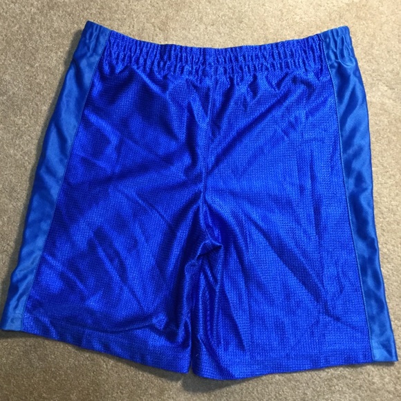 STARTER BLUE SILKY SHORTS - Small 6/7 - Picture 3 of 5